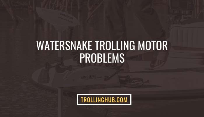 Watersnake Trolling Motor Problems
